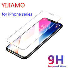 Tempered Glass For iPhone 7 8 X XR XS Max Screen Protector For iphone 4 4S 5S 5C 5 SE 6 6s 7 8 Plus Toughened Protective Glass 2024 - buy cheap