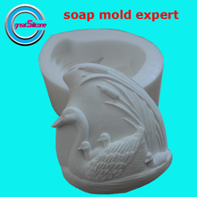 Moldes de silicona para jabón con diseño de pato, molde para el jabón 3D DIY 2024 - compra barato