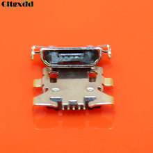 Cltgxdd-Conector Micro USB hembra tipo B para teléfono móvil, Conector de carga de 5 pines, 100 Uds. 2024 - compra barato