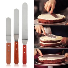 6/8/10 Inch Stainless Steel Butter Cake Cream Knife Spatula for Cake Smoother Icing Frosting Spreader Fondant Pastry Cake 2024 - buy cheap