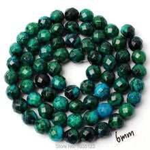 High Quality 6mm Mixed Color Phoenix Stone Faceted Round Shape Gems Loose Beads Strand 15" DIY Creative Jewellery Making w2930 2024 - buy cheap