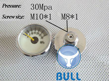 BULL pcp valve 30mpa high pressure gauge / manometer for constant pressure valve - factory outlet on sale 2024 - buy cheap