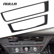 NULLA Carbon Fiber Car Interior Center Control Buttons CD Panel Cover Decoration Sticker for AUDI A6 C7 2012 2013 2014 2015 2024 - buy cheap