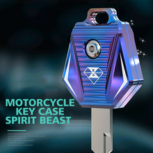 Capa de chave de motocicleta spirit beast cnc, capa de alumínio para suzuki gw250 en125 en150 gn125 gsx125 gsx150 gz150 gr150 hj125 2024 - compre barato