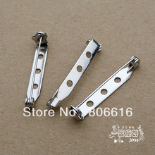 32MM 200Pcs Nickel Color Brooch Pin Safety Pins Connectors Hoops Clasps Metal Jewelery Findings Accessories 2024 - buy cheap