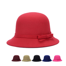 Женские фетровые шапки, винтажные фетровые шапки с плоской подошвой для осени и зимы 2024 - купить недорого