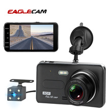 Full HD 1080P Dual Lens Car Dvr Camera 4.0" Rear View Video Recorder Night Vision G-sensor Auto Registrator Camcorder Dash Cam 2024 - buy cheap