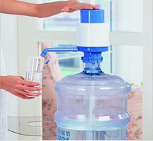 1PC Plastic Easy Manual Hand Press 5 Gallon Drinking Water Bottle Bottled Dispenser Pump Home Office School Travel Tools OK 0362 2024 - buy cheap