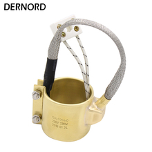 DERNORD Customized 40x40mm 220v 220w Electric Copper Barrel Brass Band Heater for Extruder Home Appliance Parts Replacements 2024 - buy cheap