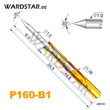 100 pces P160-B1 diâmetro 1.0mm primavera teste sondas pogo pino comprimento 24.5mm (curso mola froce: 140g) 2024 - compre barato