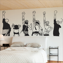 Free shipping diy vinyl ONE PIECE sitting room adornment bedroom cartoon wall stickers 2024 - buy cheap