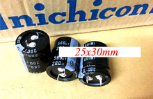 Condensador electrolítico nichicon, 200v, 560uf, 100% Original, capacitancia Radial, 25x30mm 2024 - compra barato