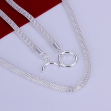 Collar de plata 925 a precio de fábrica N087, joyería de moda, envío gratis 2024 - compra barato