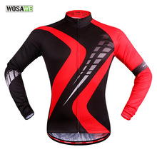 Wosawe men ciclismo camisa maillot ciclismo bicicleta camisa de manga longa roupas de bicicleta sportwear jérsei superior feminino ciclismo mtb 2024 - compre barato