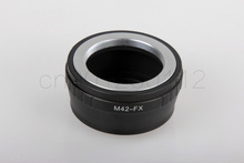 Lente para câmera fujifilm x de montagem por anel, adaptador para câmera fujifilm x de 42 m 2024 - compre barato