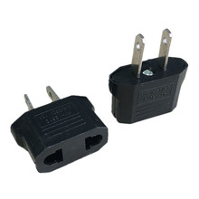 Universal 2 Pins EU To US Plug Adapter Converter USA Travel AC Power Electrical Plug Adaptador Outlet 500 Pcs/lot 2024 - buy cheap