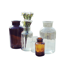 Vaso de vidro transparente nórdico, vaso de cristal de plantas para decoração de casa, escritório, casamento, garrafa hidropônica 2024 - compre barato