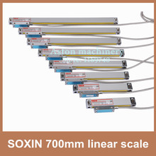 Free shipping high precision optical scale 0.005mm / 5 micron 700mm CNC lathe milling machine linear sensor linear ruler 2024 - buy cheap