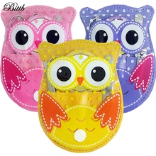 Bittb 5Pcs/1Set Cute Owl Manicure Set Nail Art Tools Nail Scissors File Clipper Eyebrow Tweezer Trimmer Pro Pedicure Nail Kit 2024 - buy cheap