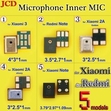 Jcd para xiaomi nota falar microfone interno para xiaomi 3 2a microfone alto-falante para redmi nota chip de microfone substituição 2024 - compre barato