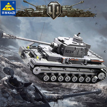 Panzer IV-juegos de bloques de construcción de tanque militar grande para niños, 1193 Uds., juguetes educativos del Ejército de la Segunda Guerra Mundial 2024 - compra barato