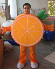 Quente nova laranja fruta mascote traje terno tamanho livre traje da mascote fantasia vestido personagem dos desenhos animados festa terno frete grátis 2024 - compre barato
