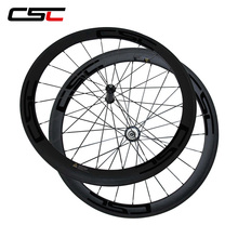 CSC велосипед колесная установка 23 мм ширина 50 мм углеродное волокно дорожный велосипед клинчер колеса с Powerway R36 углеродная ступица 2024 - купить недорого
