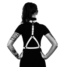New Leather Harness Sexy women Dark Rock Street Strap Body Cool Collar Around Neck Adjustable Buckles Waist Belts for Girl 2024 - buy cheap