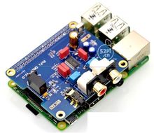 Raspberry pi HIFI DAC + звуковая карта цифровой аудио модуль I2S интерфейс специальный Volumio музыка PIR B + 2/3B 2B PCM5122 2024 - купить недорого