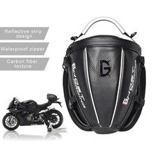 Motorcycle Bag Tail Bag Multifunctional Waterproof Motorcycle Backpack Leather Luggage Riding Backseat Rear Storage Bag 2024 - buy cheap