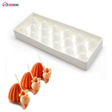 SHENHONG Torch Head Dessert Cake Mould Pop Silicone Art Mold Decoration 3D Mousse Baking Pastry Tool Chocolates Silikonowe Moule 2024 - buy cheap