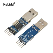 Kebidu USB к RS232 TTL UART PL2303HX автоматический преобразователь USB-COM Модульный адаптер оптом 2024 - купить недорого