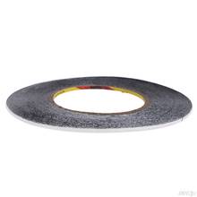 1pc Super Slim & Thin 3MM*50M Black Double Sided Adhesive Tape for Mobile Phone Touch Screen/LCD/Display Glass Top Sale 2024 - buy cheap