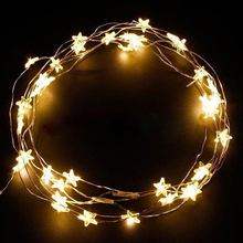 3M String Light Battery Operated Holiday Fairy Lights for Garland Christmas Home Party Wedding Decoration Rabbit Star Flower New 2024 - buy cheap