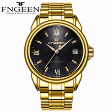 Gold Watches Men Top Brand Luxury Mechanical Watch Waterproof Luminous Hands Date Calendar Automatic Watch Relogio Masculino 2024 - buy cheap