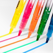 Rotulador de Color con línea de alimentación para dibujo, accesorios de oficina, material escolar, 5 uds. A6054 2024 - compra barato