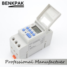 Fabricante thc15a eletrônico, semanalmente, 7 dias programável, temporizador digital, interruptor de retransmissão de controle din rail tp8a16 2024 - compre barato