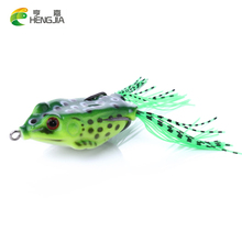 HENGJIA 1pc Isca Artificial Soft Plastic Frog Fishing Lures  6cm/12g Wobbler Carp Fishing Pesca Fishing Tackles 2024 - buy cheap