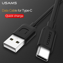 USAMS USB Type C Fast Charging Usb C Cable Type-C Data Cord Phone Charger For Samsung S9 S8 Note 9 8 Pocophone F1 Xiaomi Mi 8 6 2024 - buy cheap