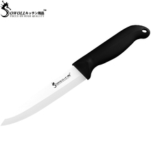 Cooking Kitchen Ceramic Knife Sharp Anti-Slip Handle Ceramic Blade 5 inch Slicing Knife SOWOLL Brand High Grade Kitchen Knife 2024 - buy cheap