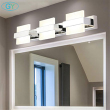 Modern LED Mirror Lighting Bathroom Home Decor Wall Lamp Waterproof Stainless steel Sconce 110V 220V Makeup Vanity Fixture Light 2024 - buy cheap