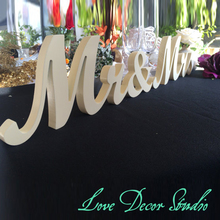 Mr & Mrs sign  Wedding decor Mr and Mrs standing sign  Personalized Mr and Mrs Sign 2024 - buy cheap