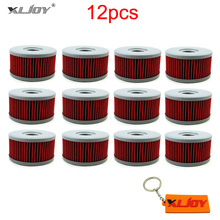 12x Oil Filter For Suzuki VL250L VL125LC Marauder 125 250 TU GZ GN DR350 DR250SE Off Road DR350 TU GN 250 EURO Honathan 350 2024 - buy cheap