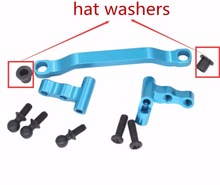 Wltoys A949 A959 A969 A979 K929 1/18 RC Car Spare Parts A949-08 Upgrade Aluminum Steering Linkage hat washers HSP 1/18 RC Car 2024 - buy cheap