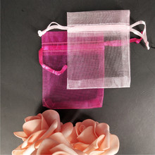 Bolsinhas para embalar presentes, 7x9 9x12 25x35cm, saquinhos de organza, sacolinhas personalizáveis, decoração de festa de casamento, lembranças, bolsa para presentes & bolsas 8z, 50 unidades 2024 - compre barato