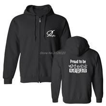 Novo orgulho de ser vegan hoodie masculino primavera outono casual velo algodão camisolas engraçado tops jaqueta streetwear 2024 - compre barato