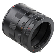 Conjunto de anel para câmera de montagem, conjunto de tubo de extensão macro para pentax pk k lente de câmera segundo 50 60 k2 km kx k1000 k10d k20d k100d k110d k200d 2024 - compre barato