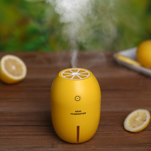 Mini umidificador de limão com luz de led, usb, portátil, difusor de ar, purificador, difusor de aroma, efeito de névoa 2024 - compre barato