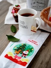 Wholesale Christmas bag Santa Claus plastic cookie bags gift bakery food packaging 2024 - buy cheap