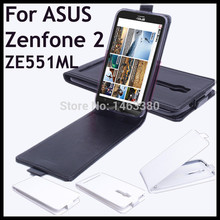 High Quality Leather Case For ASUS Zenfone 2 ZE551ML Flip Cover Case For ASUS Zenfone2 ZE 551ML Leather Cover Case Phone Cases 2024 - buy cheap